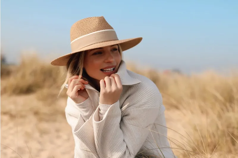 Hicks and Brown Hemley Fedora Natural-2